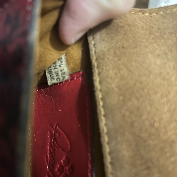 Burgundy Leather Wallet/Card Holder by Patricia Nash - Picture 5 of 6